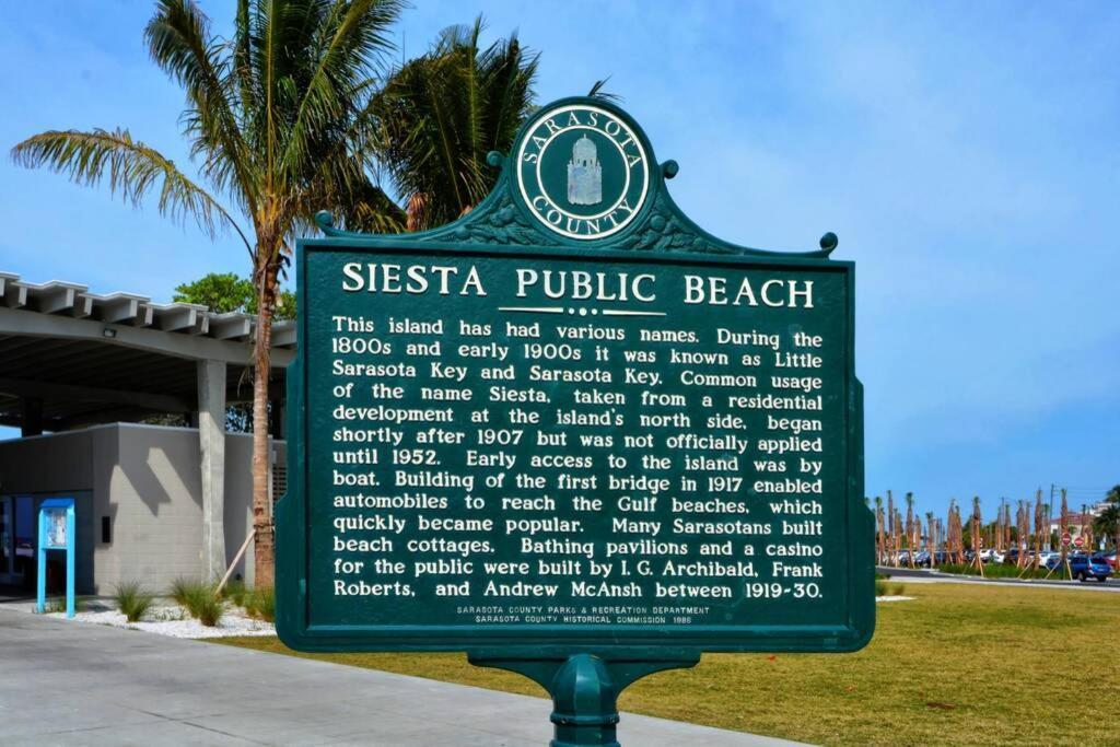 Siesta Key Village-Suite #4: A Block To The Beach! Sarasota Extérieur photo